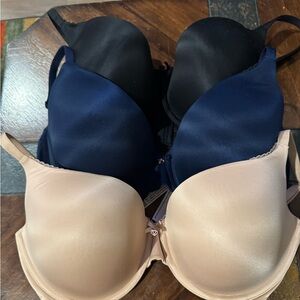 Victoria's Secret Bra Set - Black, Navy, and Tan